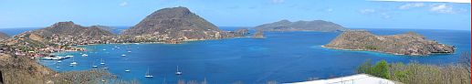 Panoramique vu du fort Napoleon ... Cliquez pour agrandir