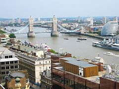 Le Tower bridge, le HMS Belfast et le City hall