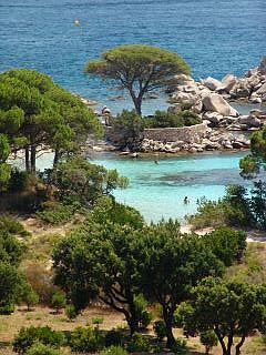 La plage de Palombaggia
