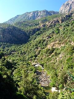 Les ponts Génois des gorges de la Spelunca