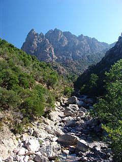 Les gorges de la Spelunca